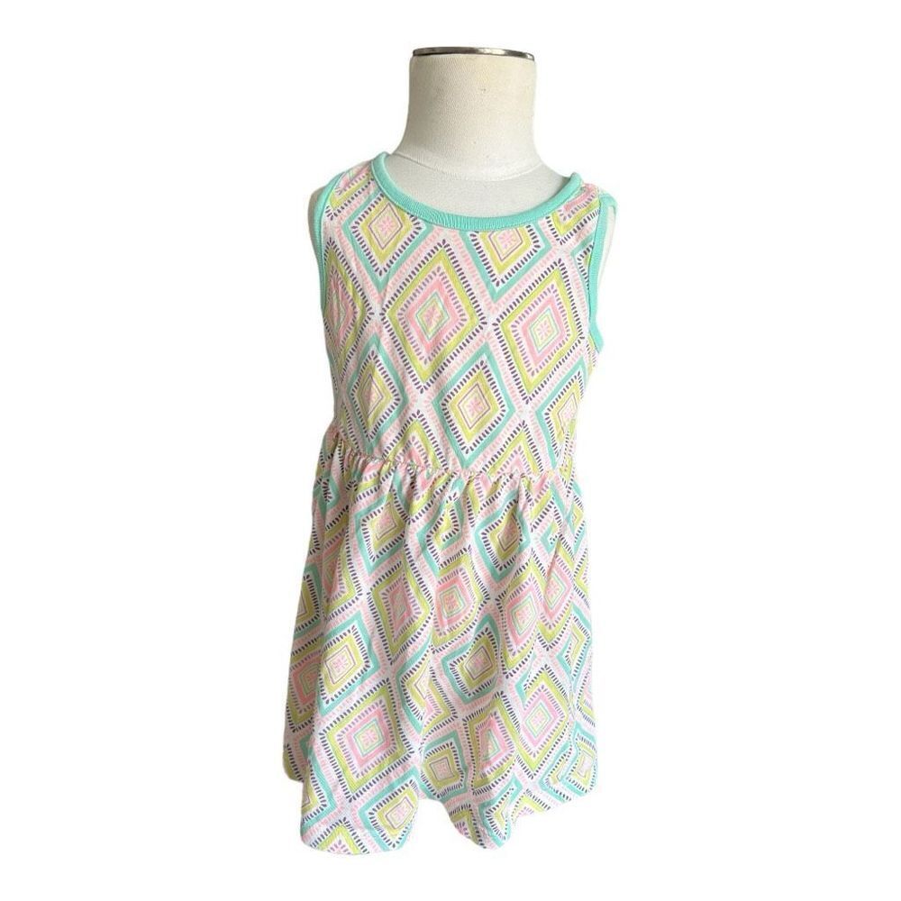 Baby Girls Crazy 8 Tribal Print Sleeveless A- Line Dress - Sz 12-18 mo